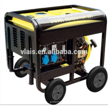 VLAIS Factory Supply High Quality Protable 5KW Open Type Diesel Generator